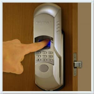 biometric door lock Houston